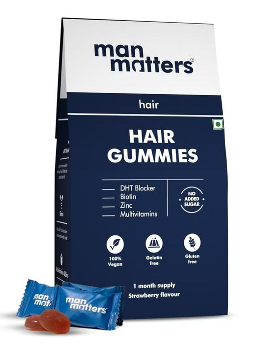 Men hair gummies